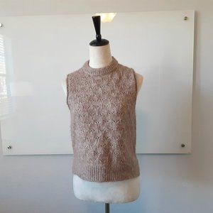 Universal Thread Goods Co. Sleeveless Sweater (Cocoa) - size XS